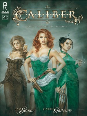 cover image of Caliber: First Canon of Justice, Issue 4
